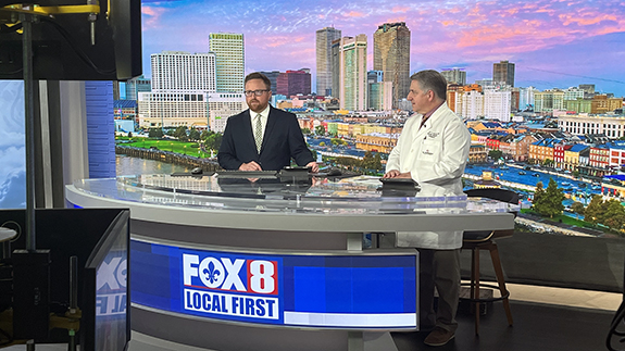 STHS’s Dr. Merrill Laurent talks men’s health on WVUE-Fox 8